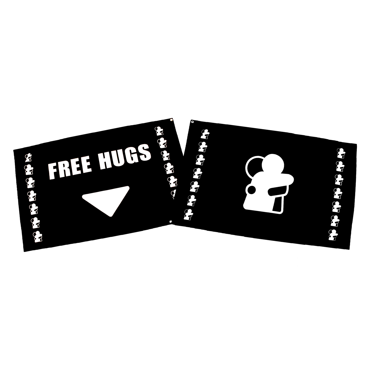 CFO FREE HUGS & HUGMAN FLAG